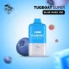 TUGBOAT SUPER 12000 PUFFS Blue razz ice DISPOSABLE VAPE 5%