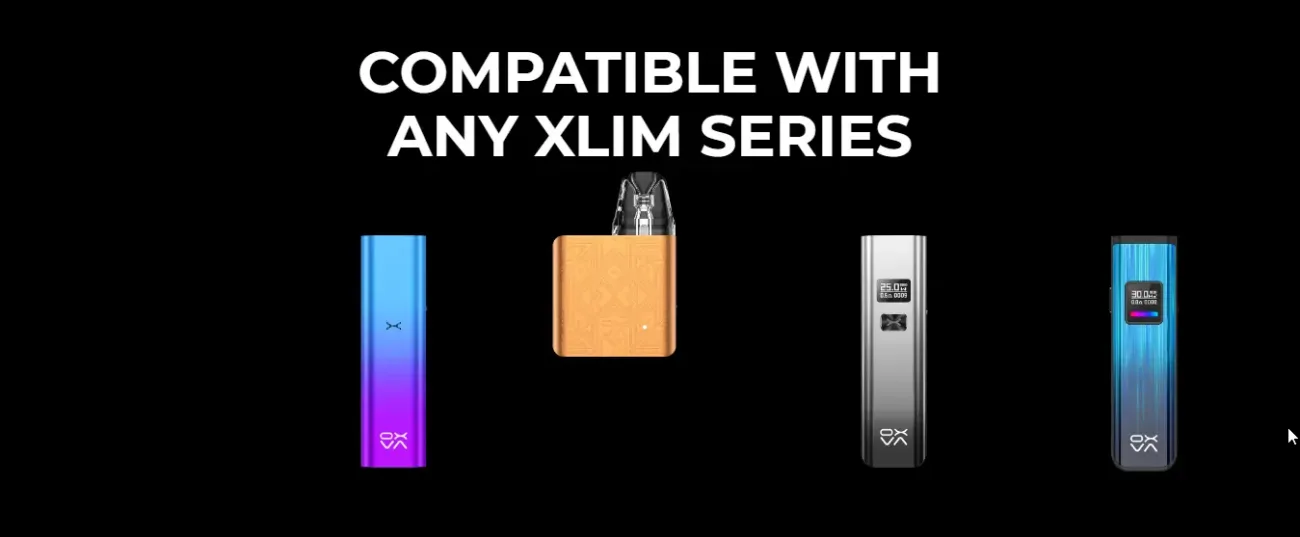 Oxva Xlim Pro Pod system cartridge compatible